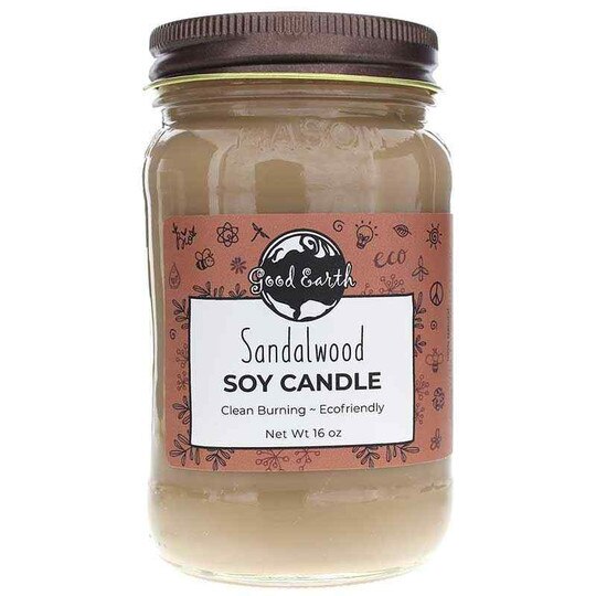 Mason Jar Soy Candle, GOE